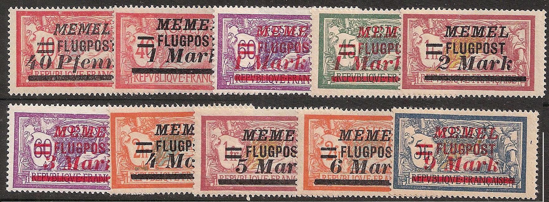 Baltic States MEMEL Scott C20-9 