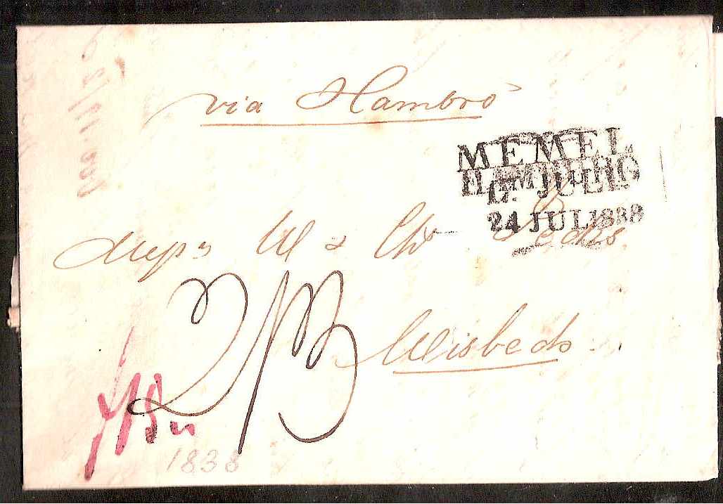 Baltic States Specialized MEMEL Scott 0a 