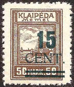 Baltic States MEMEL Scott N83 
