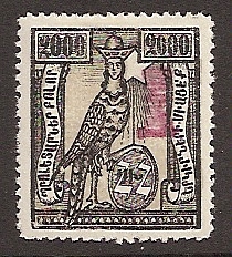  Black handstamps Scott 325 Michel 177 