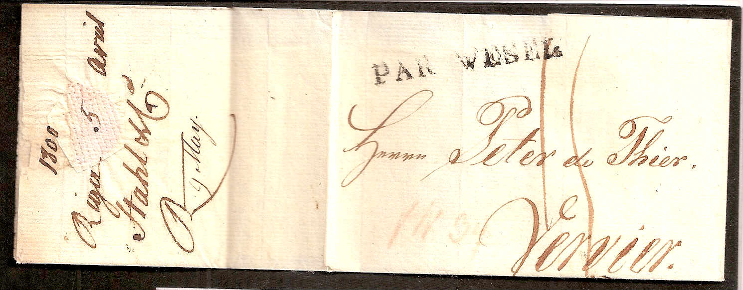 Russia Postal History - Stampless Covers RIGA Scott 3001800 