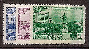 Soviet Russia - 1945-1956 YEAR 1948 Scott 1307-9p Michel 1298-0A 