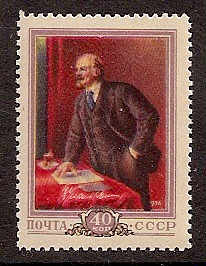 Soviet Russia - 1945-1956 YEAR 1956 Scott 1821 Michel 1829 