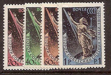 Soviet Russia - 1957-1961 YEAR 1957 Scott 2032-5 Michel 2042-5 