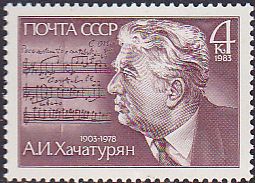 Soviet Russia - 1982-1985 YEAR 1983 Scott 5144 Michel 5274 
