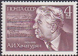 Soviet Russia - 1982-1985 YEAR 1983 Scott 5144 Michel 5274 