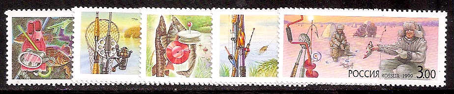 Soviet Russia - 1996-2014 Year 1999 Scott 6507-11 